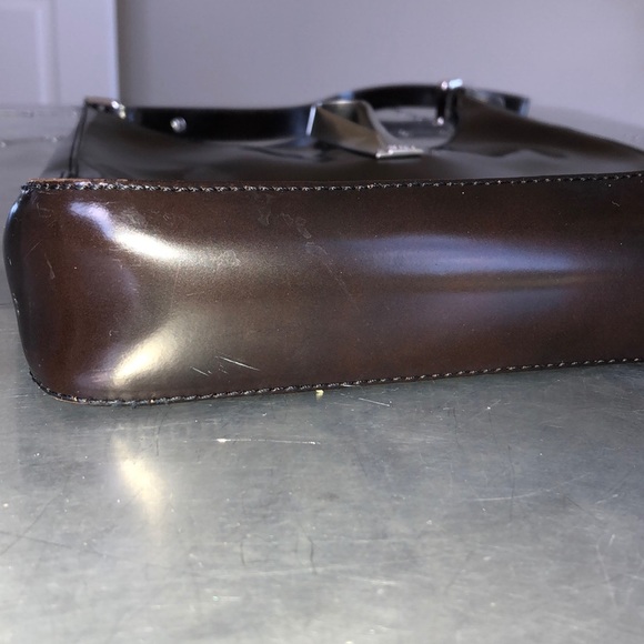 Kenzo Brown Leather Drop Shoulder Bag - Picture 4 of 11